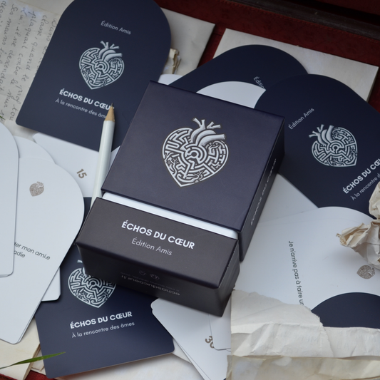 Echos du Cœur le jeu carte cartes jeu société societe echos du coeur boite boîte carte cartes